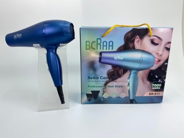 high power blue hair dryer (1)